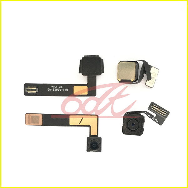 1 pair Front & Back Rear Camera with flex Ribbon for ipad air2 air 2 A1566 Replacement Parts