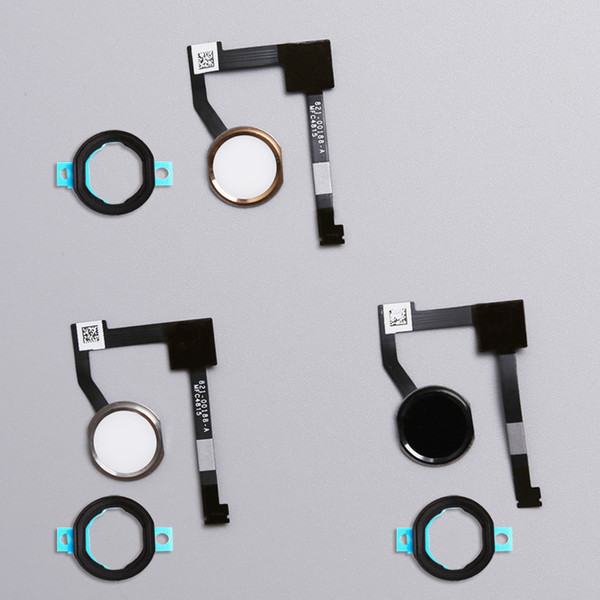 For iPad mini 4 Home Button Key Flex Cable Replacement Parts Black Gold White Colour For iPad air 2 ipad 6 repair Parts