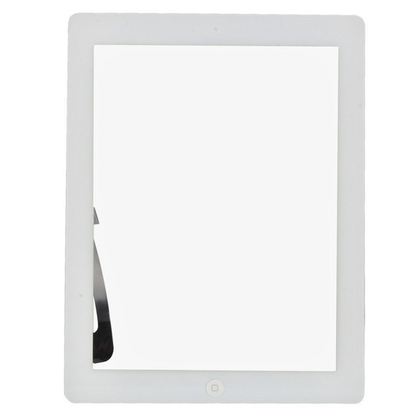 New Touch Screen Glass Digitizer Replacement + Adhesive for iPad 3 White/black