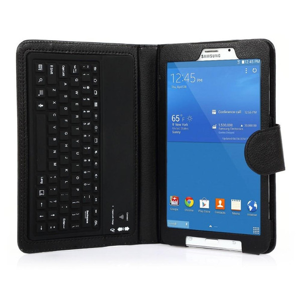 wholesale For Samsung Galaxy Tab 4 8.0 T330 T331 T335 Tablet Silicon Bluetooth Keyboard Teclado Case Cover