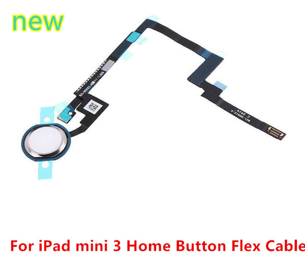 For Ipad MINI Sensor Home Page Button Connector Home Button Key Flex Cable Ribbon Sensor for ipad mini 3