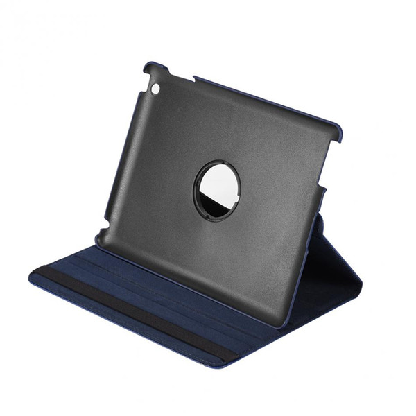 360 Degree Rotating for iPad Air / iPad 2/3/4 PU Protective Case Cover Shell Flip Stand Holder 7