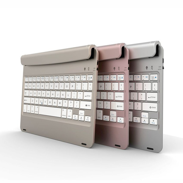 Padpro 9.7 Padair 2 Socket Style Wireless Bluetooth 3.0 Keyboard Pad C095 with 80mAh Battery 3 Colors ABS