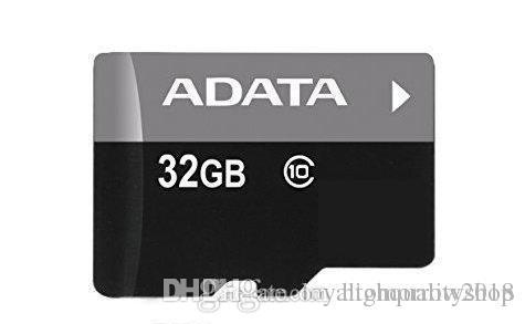 Best selling ADATA 100% Real capacity 32GB TF Memory Card Adapter Retail Package free fast shipping Free Shipping