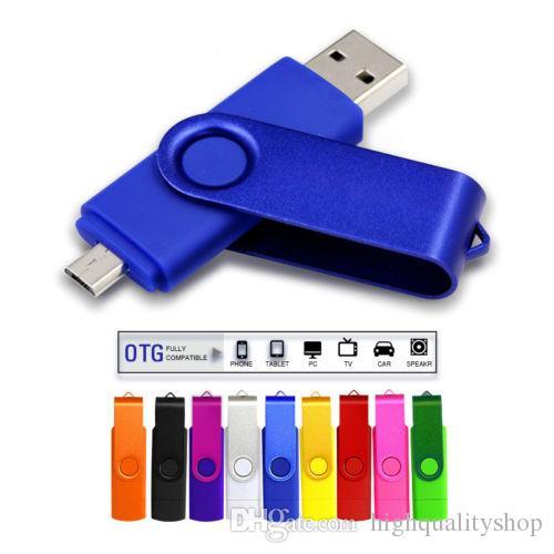 Otg Usb Flash Drive For Android Phone Micro Usb 128GB 64gb 32gb 16gb Memory Stick Gift Disk On Key