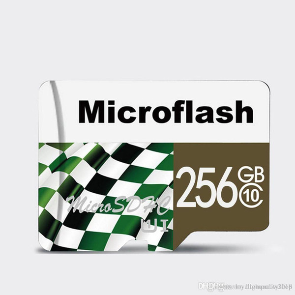 256GB Real capacity Brand NEW Micro SD Universal Flash TF Memory Card HC Class 10 FREE SD Adapter Free Shipping