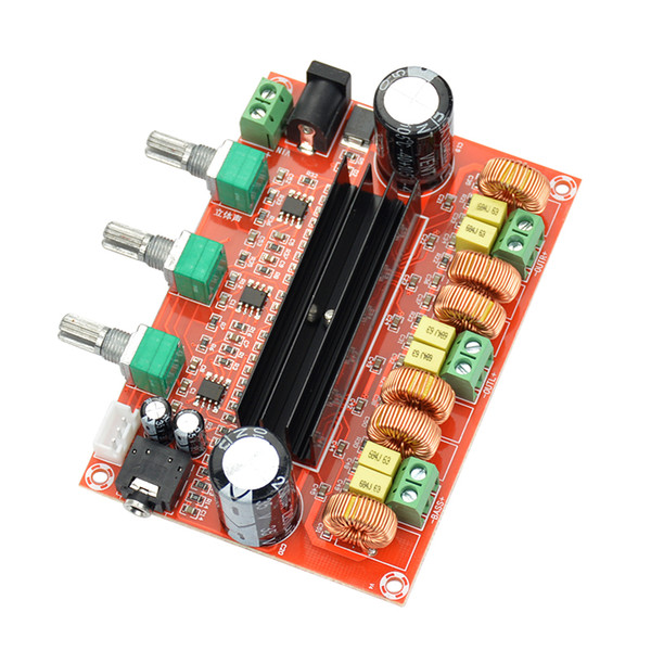 AIYIMA TPA3116 2.1 Digital Audio Amplifier Board TPA3116D2 with Subwoofer Amplifiers For Speaker Audio DC12V-24V 2*50W+100W