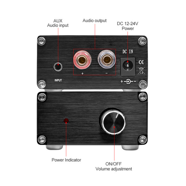 AIYIMA Car Subwoofer Amplifier Audio Mono Power Amplifiers board HIFI Bass Amplificador Subwoofer NE5532 OP AMP 100W TPA3116 TPA3116D2