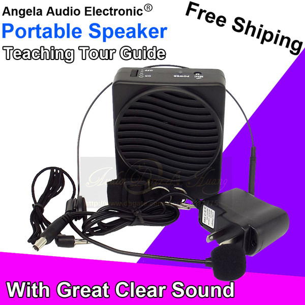 Top Quality 25W Loudspeaker with Microphone Voice Amplifier Booster Megaphone Speaker For Teaching Tour Guide Sales Promotion Free Shipping