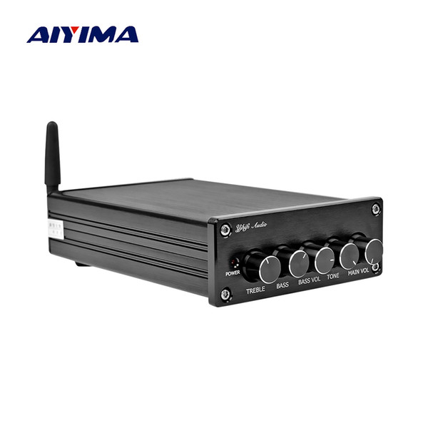 AIYIMA Bluetooth 4.2 Subwoofer Audio Amplifier 100W HIFI Stereo TPA3116 Digital 2.1 Channel Desktop Power Amplifier Amp 50W*2