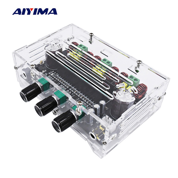 AIYIMA TPA3116D2 Subwoofer Amplifier Digital Audio Board 2.1 Amplifiers 80W*2+100W Treble Bass Tone NE5532 Preamplifier