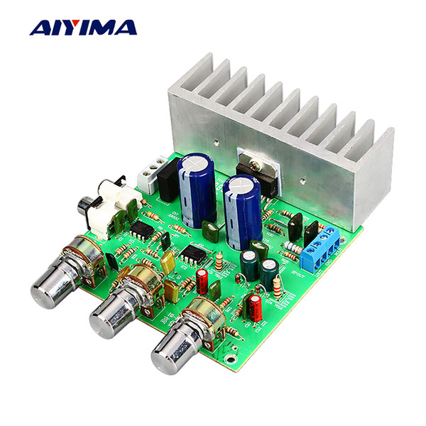 AIYIMA TDA7265 Audio Amplifier Board 2.0 Channel Stereo Amplificador 40W*2 DIY Sound System Speaker Home Theater Dual AC12V