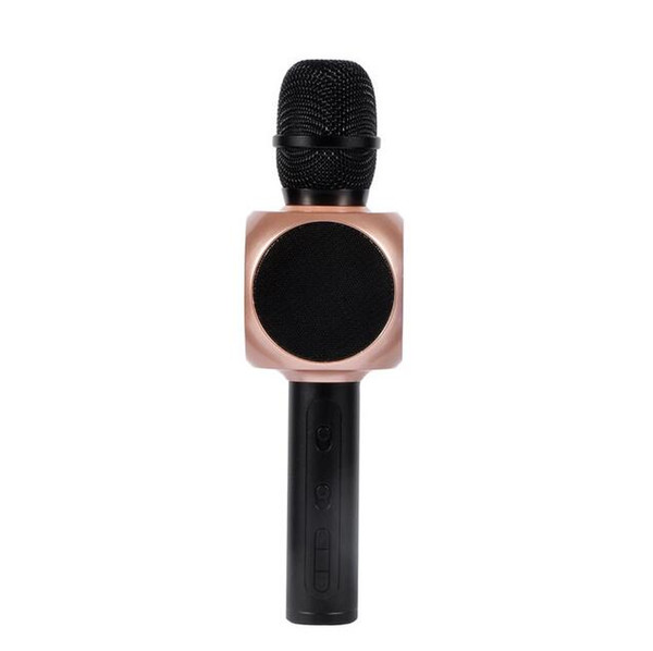 YS-80 Bluetooth Microphone Wireless Portable Handheld Mini Karaoke Player KTV With Speaker Microfono Condenser DHL Free shipping