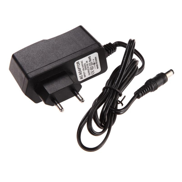 AC/DC Adapter AC 100-240V DC 5V 2A Power Supply Charger Converter Adapter Charging Adaptor 2000mA 5.5mm x 2.5mm EU Plug