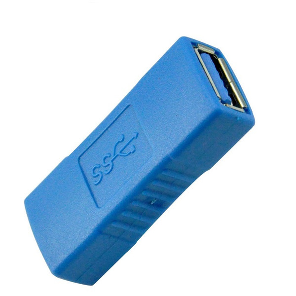 High Speed USB 3.0 Type A Female to Female F/F Plug Converter Connector Adapter 200pcs