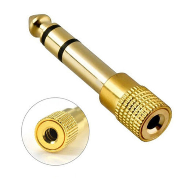 High Quality Gold Plated 6.5mm 1/4