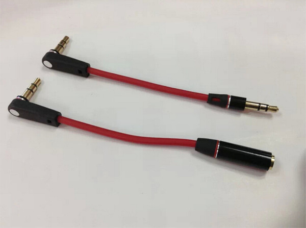 Audio Cable 10cm 3.5mm Male to Female Short Audio Extension Cable Jack Adapter Auxiliary 20pcs