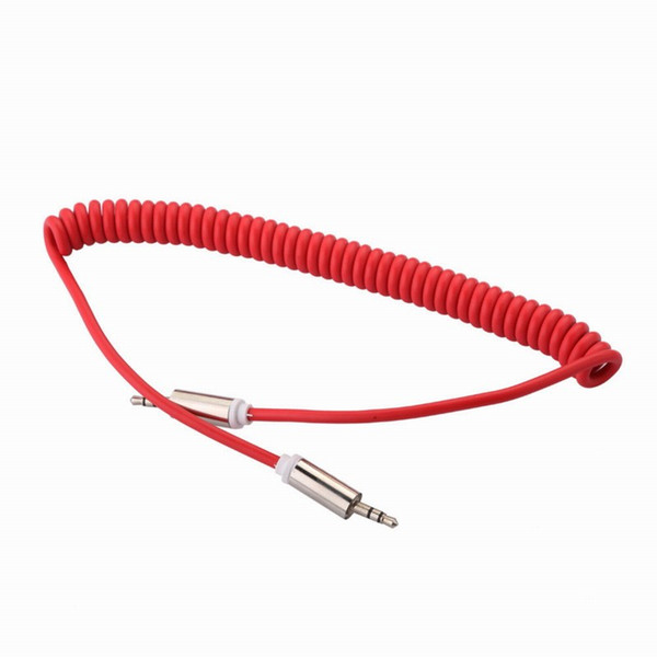 Flexible 3.5mm Male to Male AUX Auxiliary Headphone Stereo Audio Cable