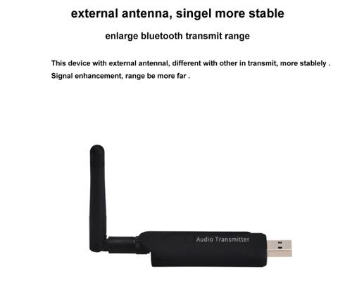 USB 3.5mm Wireless Bluetooth Receives Stereo Music wireless Audio Transmitter Sender for Laptop PC TV Bluetooth Speaker Earphone B5