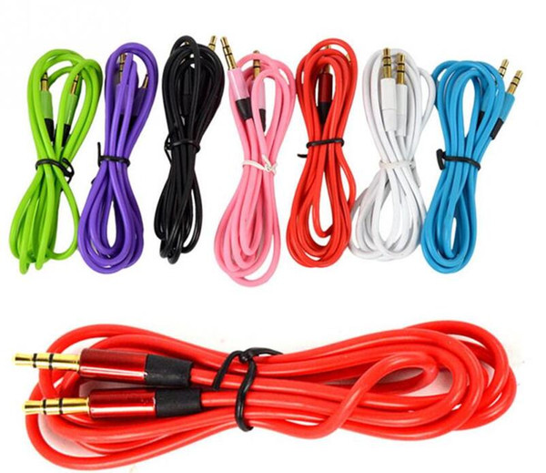 Aux Cable Auxiliary Cable 3.5mm Male to Male Audio 1.2M Stereo Car Extension for Digital Device