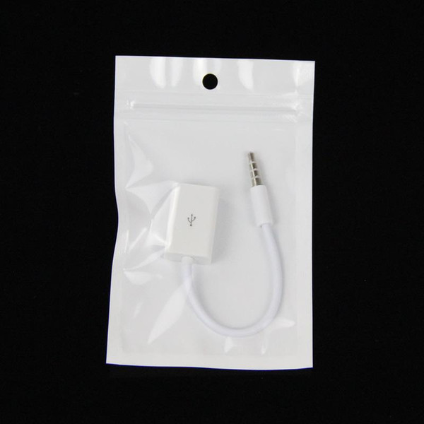 High Quality USB Female to AUX 3.5mm Male Jack Plug Audio Converter Adapter Data Cable Cord