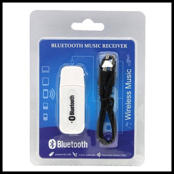 BT-163 Audio Music Receiver A2DP 5851S EDR 2.1 Wireless Car Bluetooth Receiver Adapter Kit 3.5MM AUX Audio Stereo Music