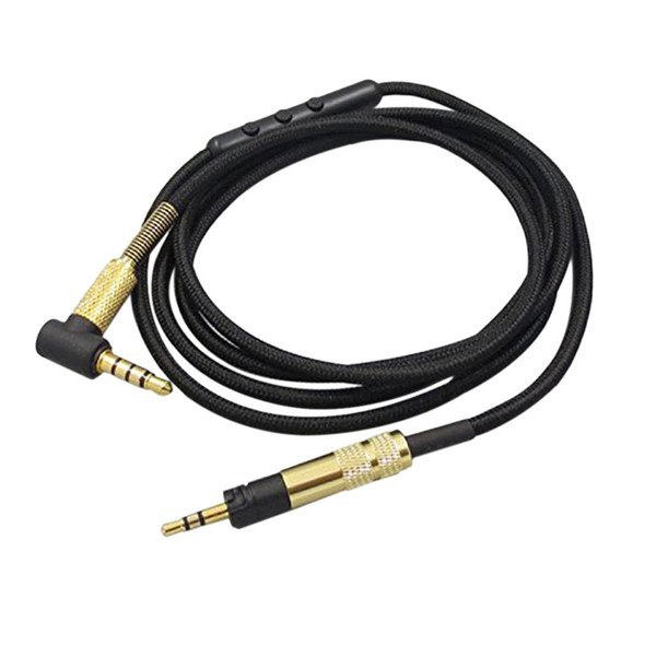 Headphone Audio Cable with Mic Control Male to Male for Sennheiser HD4.30 Earphone Momentum 2.0 Headset