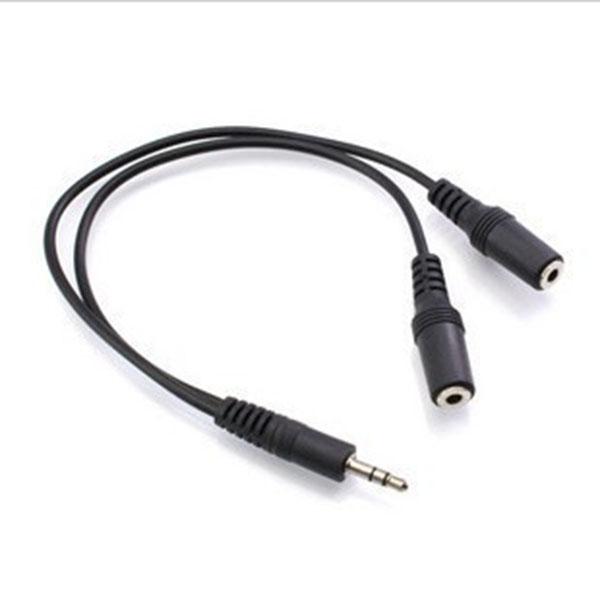 Audio Conversion Cable 3.5mm Male To Female Headphone Jack Splitter Audio Adapter Cable Wholesale 500ps