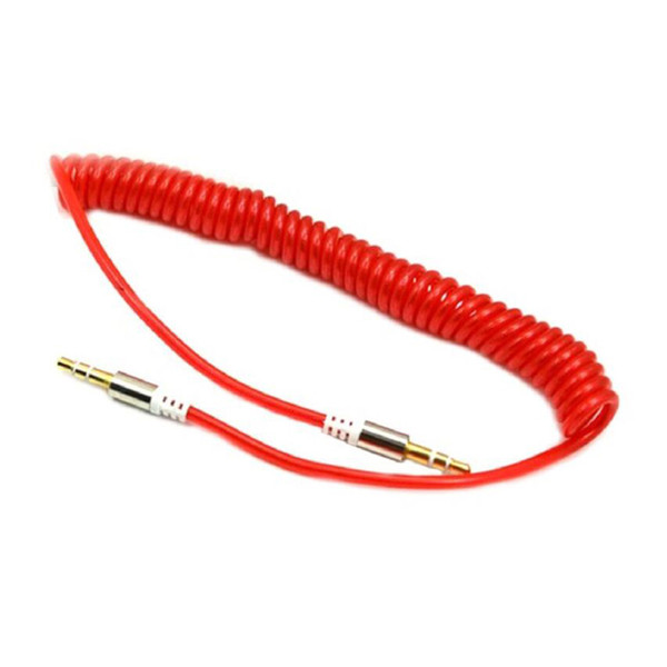 3.5mm Jack to 3.5mm Jack Flexible Audio Cable Video AUX Cable Line In Car for MP3 Computer Speaker