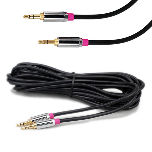 3.5mm AUX Cable Male to Male Stereo Car Audio Cables For Smart Phones PC MP3 Headphone Speaker