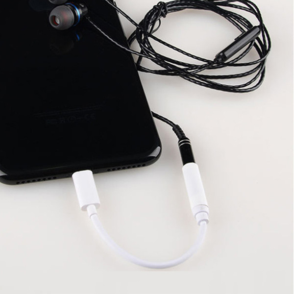 for 7 8 Earphone Headphone Jack Adapter Converter Cable to 3.5mm Audio Aux Connector Adapter for Plus