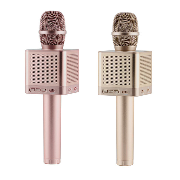 10pcs Wholesale-Q10/Q10S Gold Wireless Bluetooth Microphone KTV Karaoke Music Tool Stage Performance Wireless Microphone