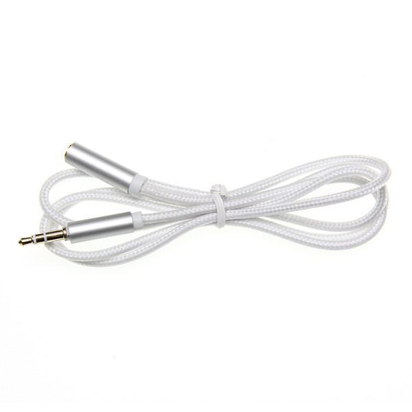 braid Frosted Aux Cable Headphone Extension Cable 3.5mm Jack Male to Female For Computer Audio Cable 3.5mm Headphone Extender Cord