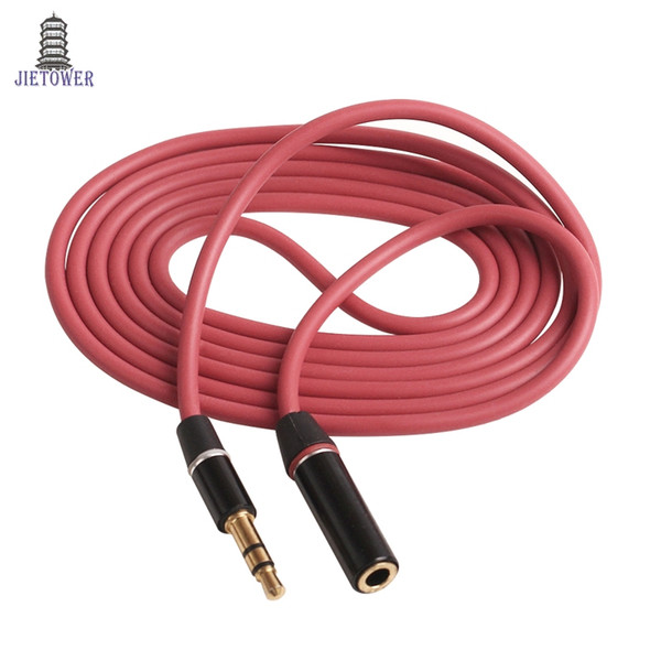 H3.5mm Male to Female Stereo Audio Headphone Aux Extension Cord Cable 1.2m drop shipping 300pcs