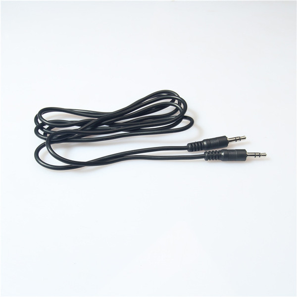 2pcs/lot Copper wire 1.5m 3.5mm male to male Plug Audio Cable for headphone cell phone