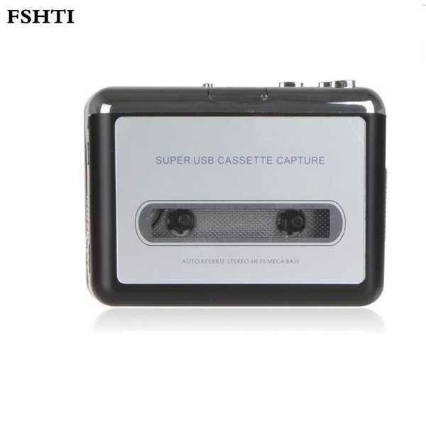 cassette player USB Cassette to MP3 Converter Capture Audio Music Player Convert music on tape to Computer Laptop Mac OS EZ220