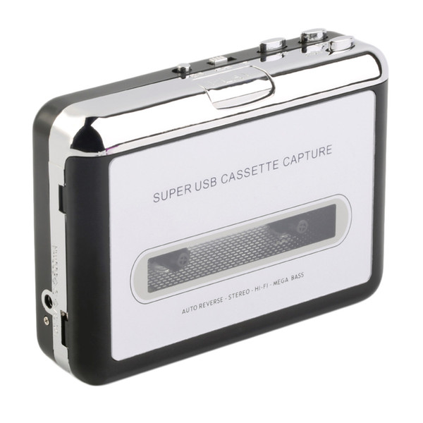 Freeshipping Tape to PC Super USB Cassette-to-MP3 Converter Capture Audio Music Player NEW