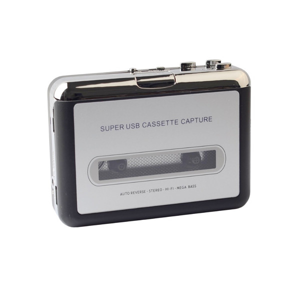 Hot USB Cassette Capture Recorder Radio Player, Tape to PC Super Portable USB Cassette to MP3 Converter