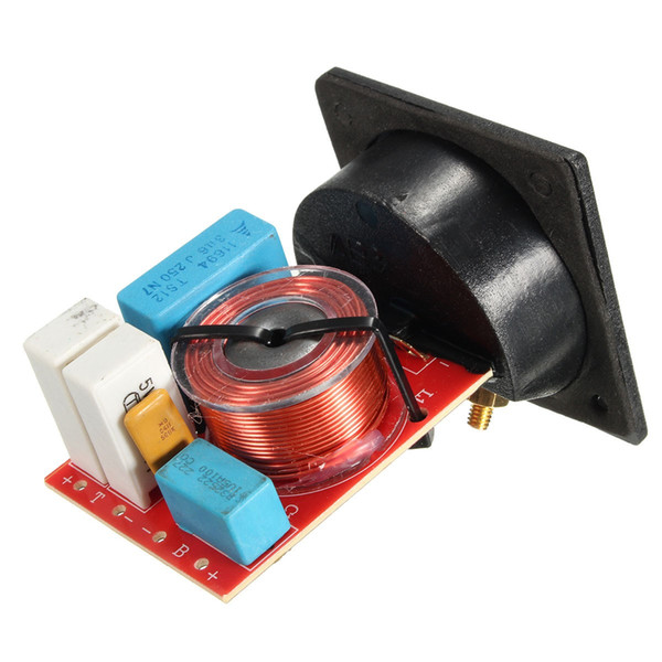 2 Way D222 80W Speaker Frequency Divider With Junction Box Stereo Crossover Filters 79 x 55 x 55mm