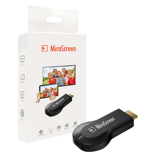 OTA Mirascreen TV Stick Dongle Wi-Fi Display Receiver 1080P Audio & Video DLNA Airplay Miracast Airmirroring for Smart Phones