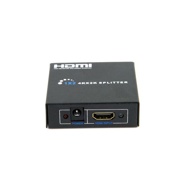 HDTV 1080p 3D 1 Input 2 Output Amplifier Repeater Switch Box Hub 1x2 4K 2K UHD HDMI Splitter HD-191