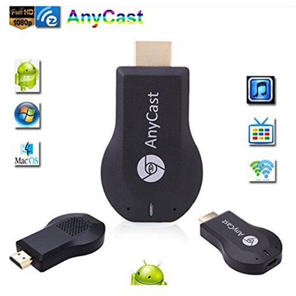 AnyCast M2 Plus Airplay 1080P Wireless WiFi Display TV Dongle Receiver HDMI TV Stick DLNA Miracast for Smart Phones Tablet PC