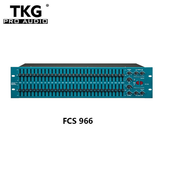 DHL shipping BSS Equalizer FCS966 Audio EQ High Pass Filter BSS FCS966 Dual 30 Bit Graphic Equalizer