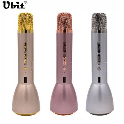 Ubit K088 Magic Karaoke Microfone K Song Portable Wireless Bluetooth Microphone With Bluetooth Speaker Power Bank Outdoor KTV