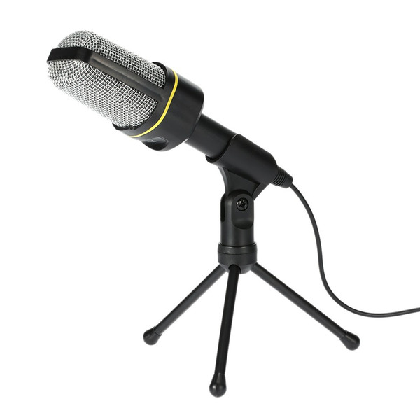 Professional USB Condenser Microphone Studio Sound Microphones Recording Tripod for KTV Karaoke Laptop PC Desktop Computer