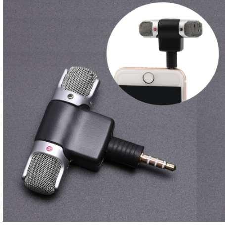 Mini 3.5mm Jack Microphone Stereo Mic For Recording Mobile Phone Studio Interview Microphone For smartphone