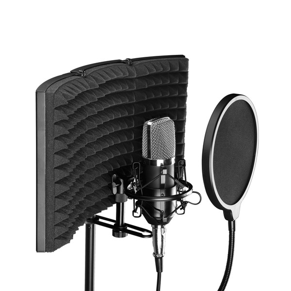 Cardioid Condenser Microphone Studio Large-diaphragm side-address mic Stage performance stereo Acoustic Cover microphones professionnel