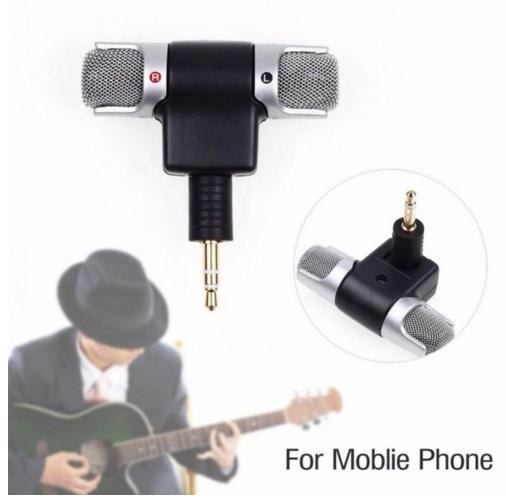 Mini 3.5mm Microphone Stereo Mic For Recording Mobile Phone Studio For Laptop Microphone