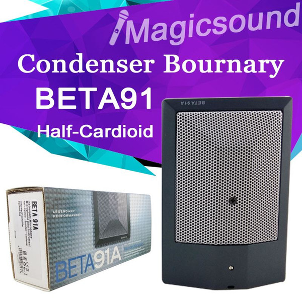 Half-Cardioid Condenser Microphone BETA91A !! Kick Drum Microphone BETA91 Condensor Wired Bourndary Microphone