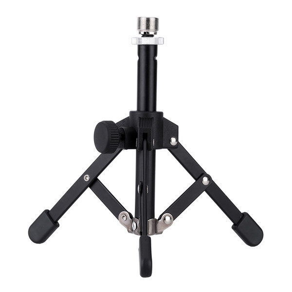 High Quality MS-12 Mini Foldable Desktop Tabletop Tripod Microphone Mic Stand Holder